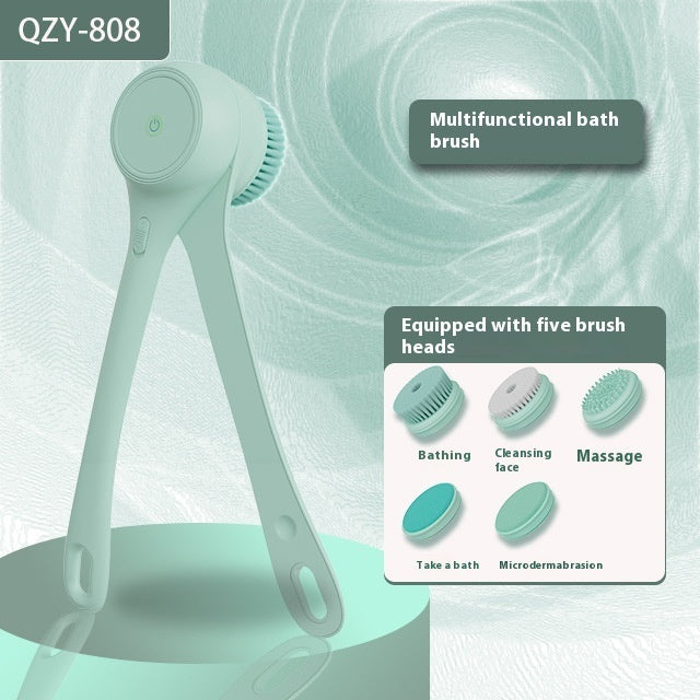 πΏ Electric Bath Brush β Automatic Back Rubbing Long Handle Brush