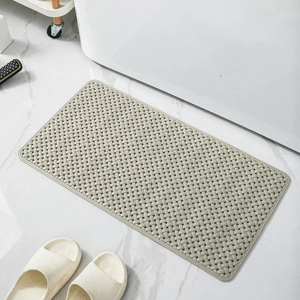 Non-Slip Bathtub Mat with Suction Cups – Quick Drying Non Skid Bath Mat for Safety, Ideal Non Slip Shower Mat for Elderly