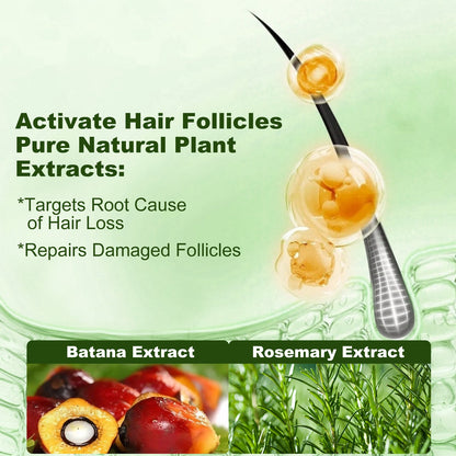 Tgideas® Batana Oil & Rosemary Volumizing Shampoo