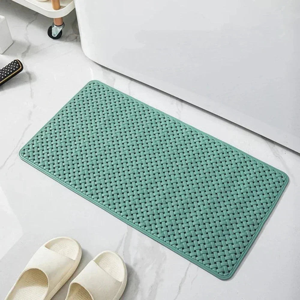 Non-Slip Bathtub Mat with Suction Cups – Quick Drying Non Skid Bath Mat for Safety, Ideal Non Slip Shower Mat for Elderly