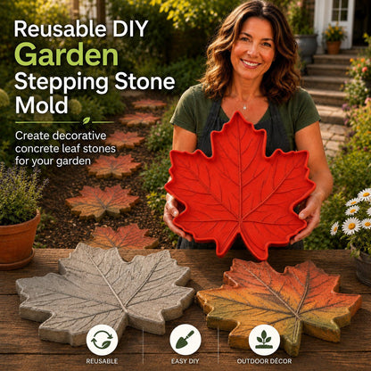 Reusable Decorative Garden Stepping Stone Mold