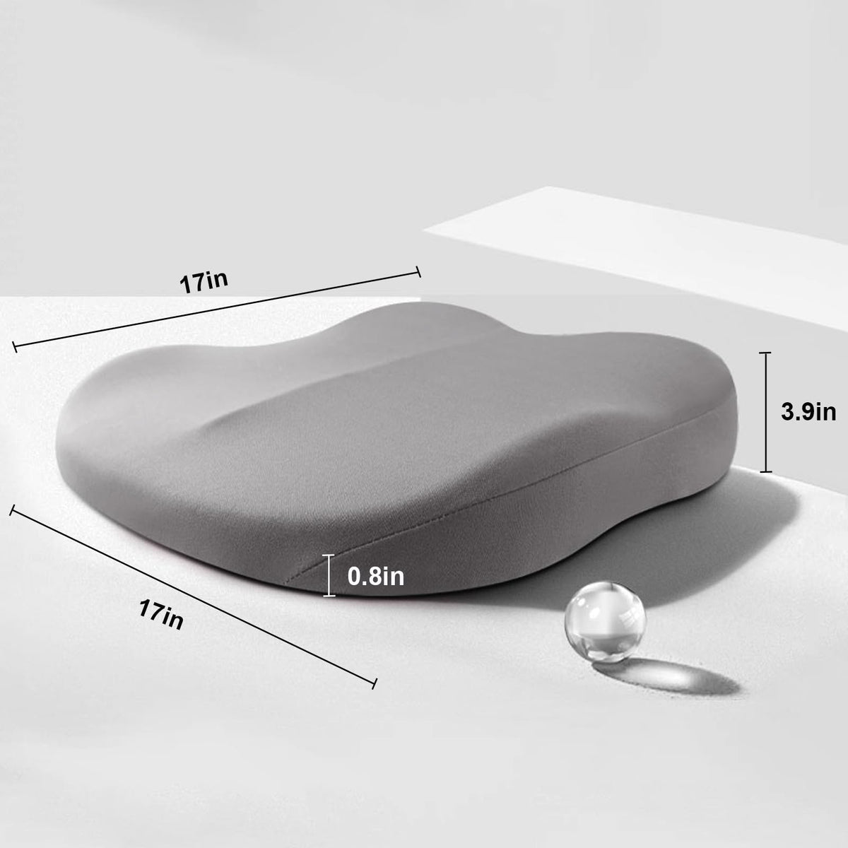 Car Cushion Height Increase – Ergonomic Seat Booster Cushion with Memory Foam | Kalsten