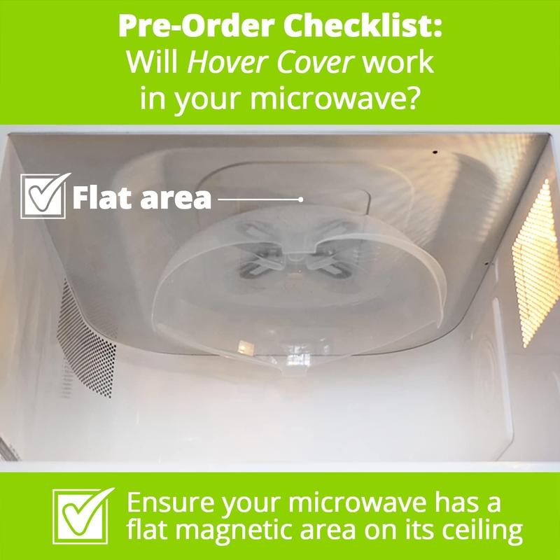 HoverGuard Magnetic Microwave Cover