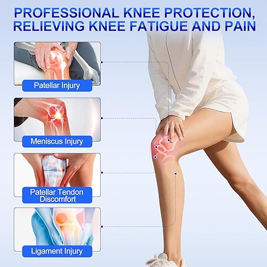 Athletic Silicone Knee Support Braces