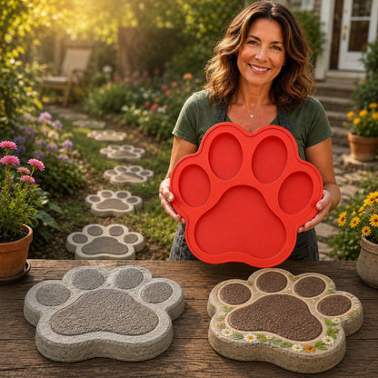 Reusable Decorative Garden Stepping Stone Mold