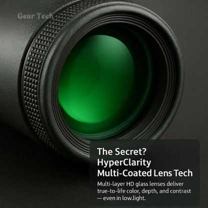 BowLift | Compact Ultra-Zoom Monocular | HD Lens, Lightweight & Perfect for Hiking, Birdwatching, and Sports Events