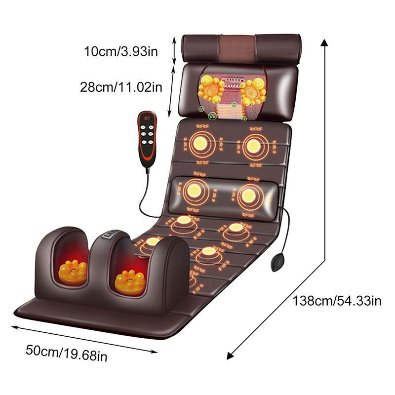 5-in-1 Full Body Massager – Heat, Vibration & Kneading