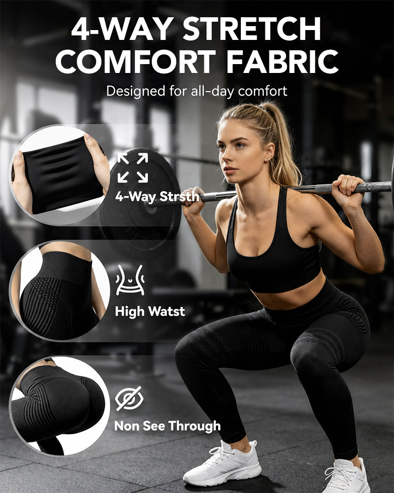 High Waisted And Hip Lifting Yoga Elastic Quick Drying Tight Pants