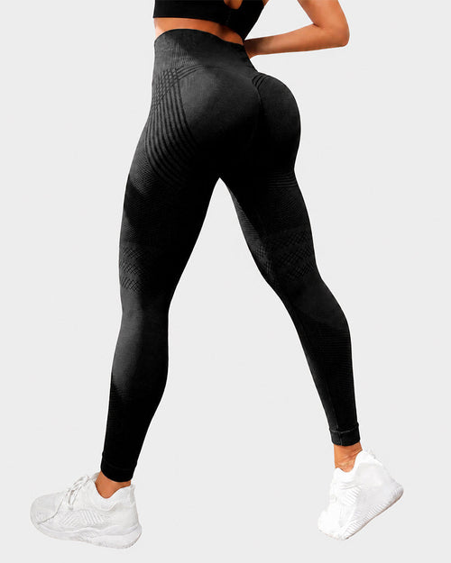 High Waisted And Hip Lifting Yoga Elastic Quick Drying Tight Pants