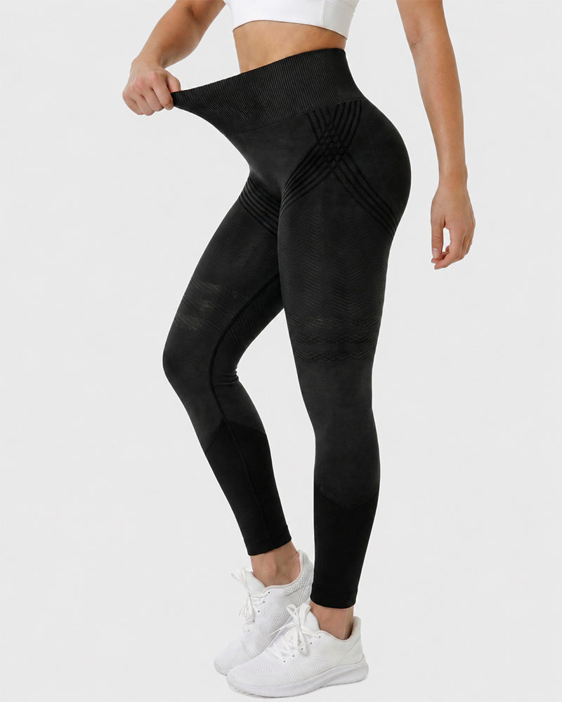 High Waisted And Hip Lifting Yoga Elastic Quick Drying Tight Pants
