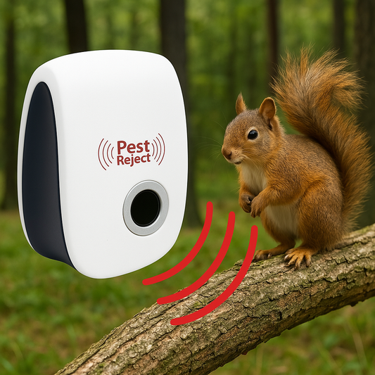 Ultrasonic Squirrel Repeller for Gardens