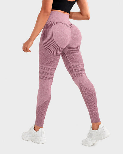 High Waisted And Hip Lifting Yoga Elastic Quick Drying Tight Pants