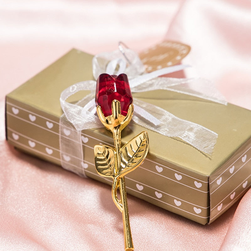 BowLift | Luxury Crystal Rose in Gift Box – Valentine's Gift for Her