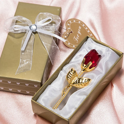 BowLift | Luxury Crystal Rose in Gift Box – Valentine's Gift for Her