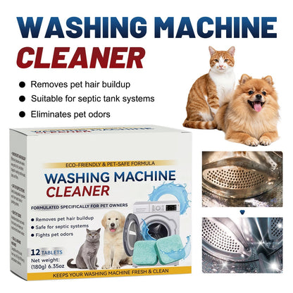 🔥24pcs Powerful Washer Deep Cleaner Tablets – Eliminate Hidden Bacteria & Bad Smells Fast