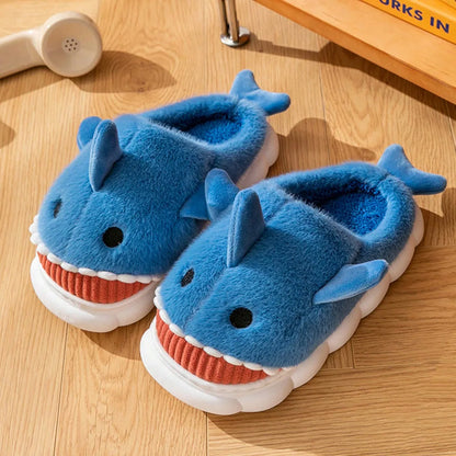 Men's Shark Home Cotton Slippers