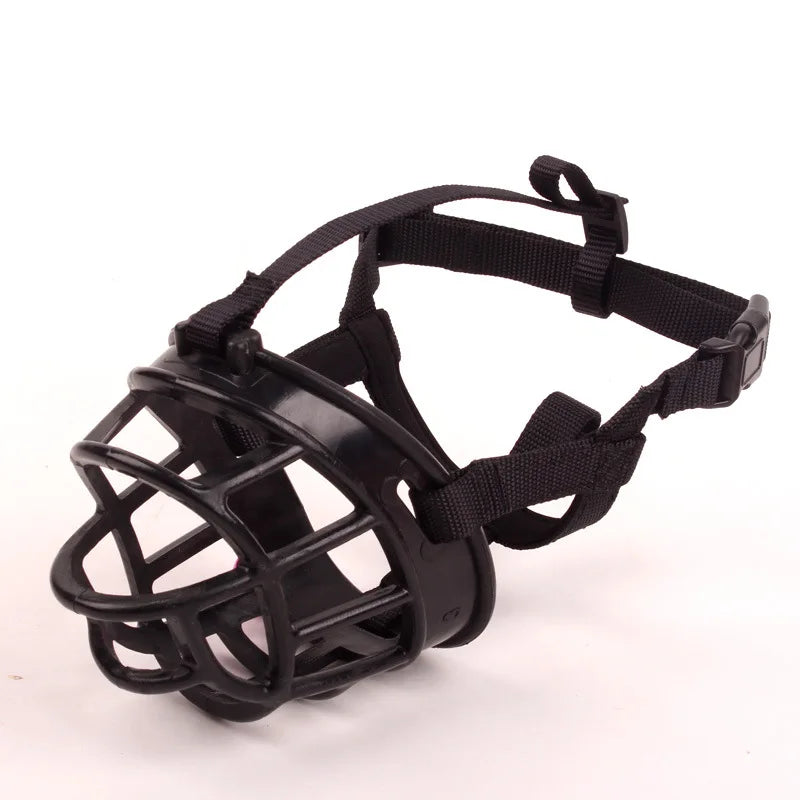 Adjustable Silicone Dog Muzzle – Anti Bite Guard