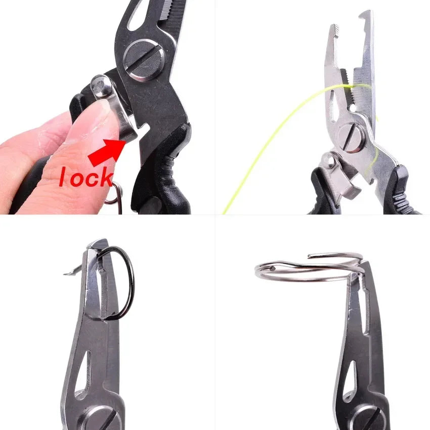 Multifunction Fishing Tools 2021 Tackle Pliers Scissors Vise Set Accessories