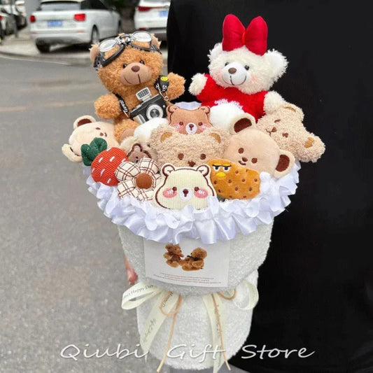 Cute Doll Bouquet - Birthday Gift for Girlfriend & Her
