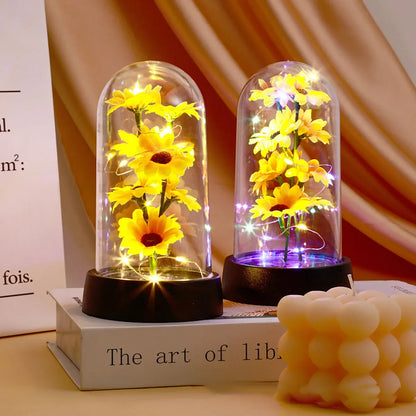 Eternal Sunflower Gift Set - Mother's Day Gifts and Flowers
