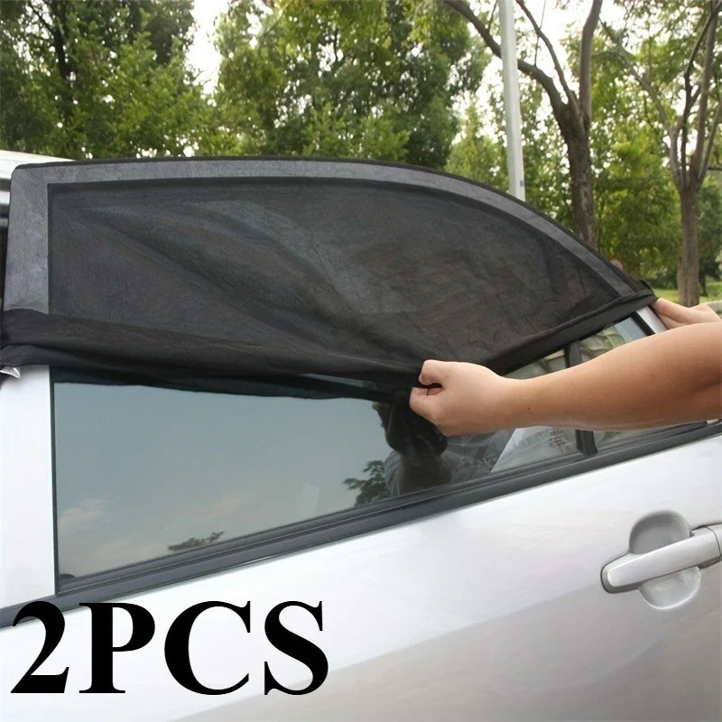 Car Window Mesh Sunshade Net – Mosquito & UV Shield