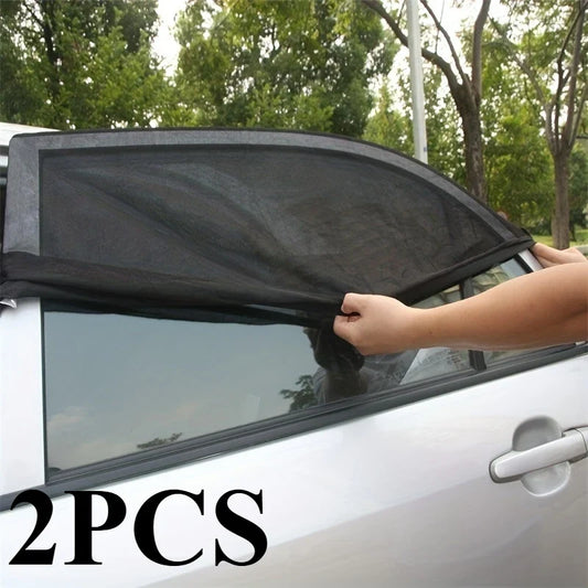 Car Window Mesh Sunshade Net – Mosquito & UV Shield