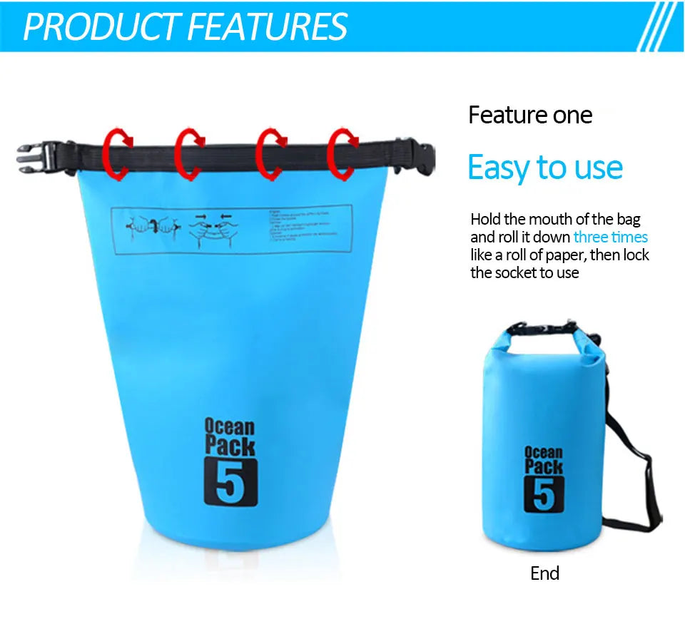 The Roll-Top Carry — Waterproof Dry Bag