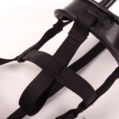 Adjustable Silicone Dog Muzzle – Anti Bite Guard
