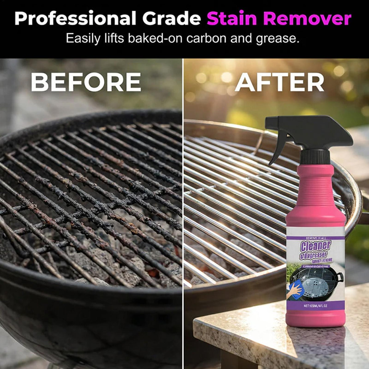 Morvezy™ GrillBlitz BBQ Cleaner Spray 120ml