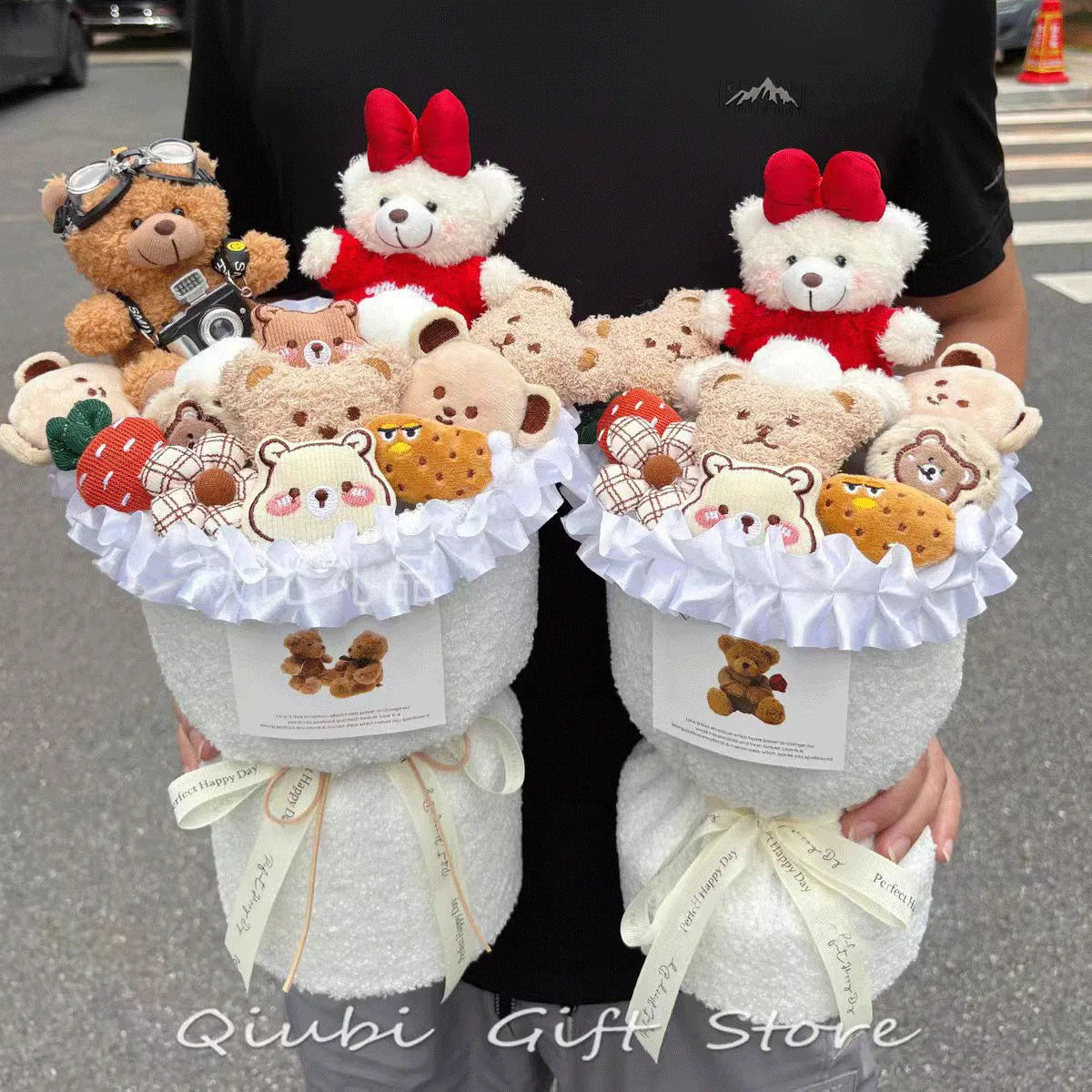 Cute Doll Bouquet - Birthday Gift for Girlfriend & Her