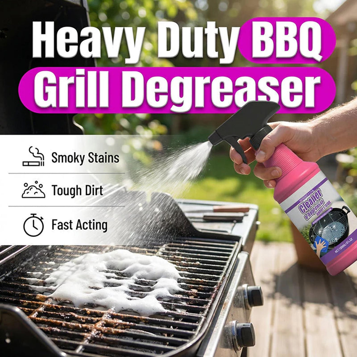 Morvezy™ GrillBlitz BBQ Cleaner Spray 120ml