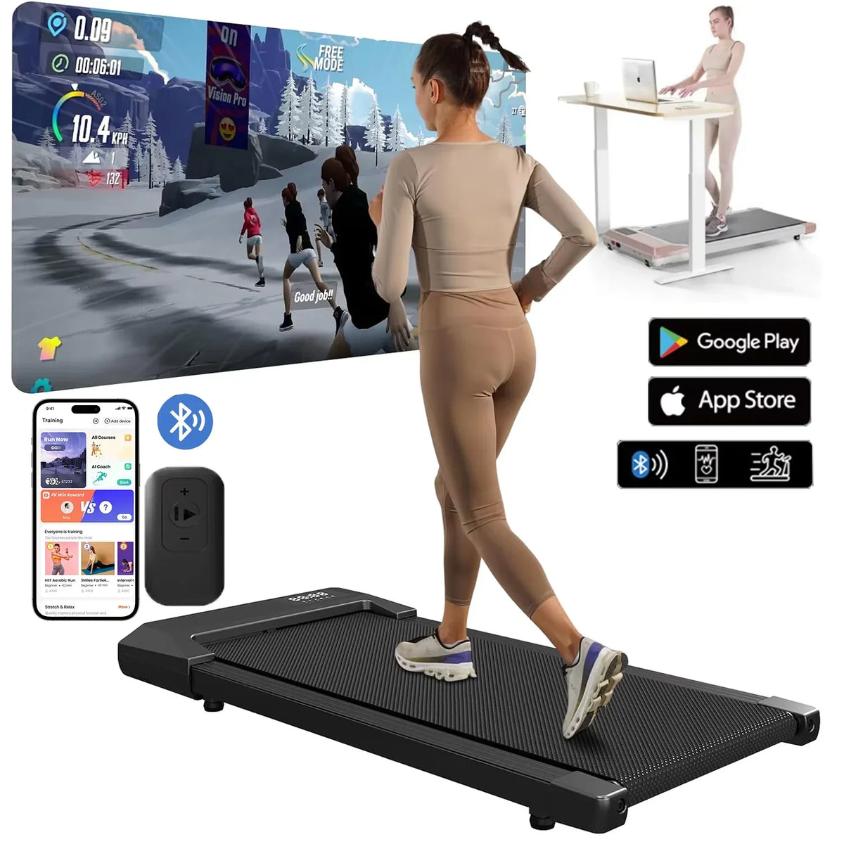 2.5HP Treadmill Walking Pad