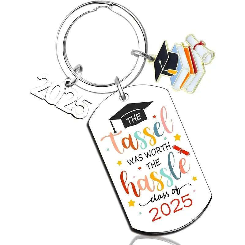 Class of 2026 Graduation Keychain - Inspirational Gift for Her