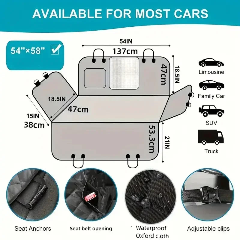 Dog Car Seat Cover