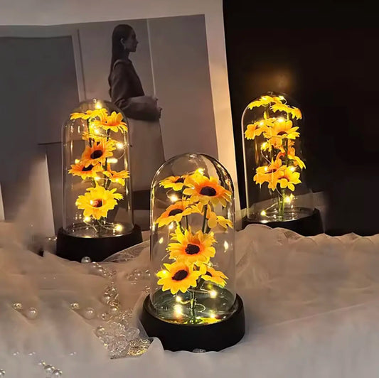 Eternal Sunflower Gift Set - Mother's Day Gifts and Flowers