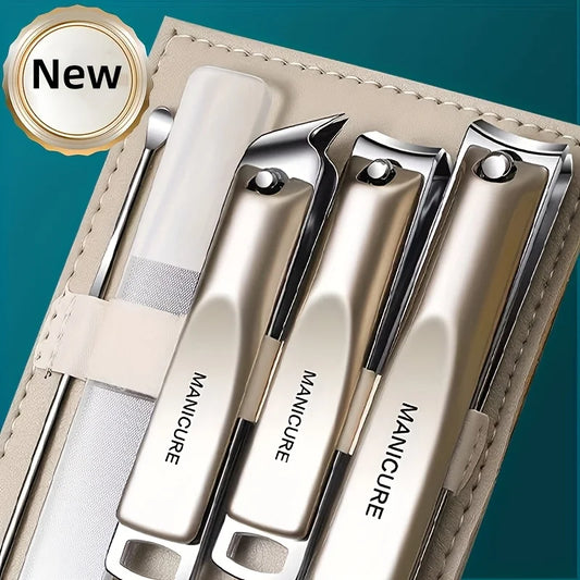The Grooming Case — Five-Piece Manicure Kit