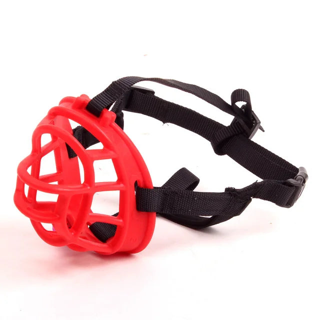 Adjustable Silicone Dog Muzzle – Anti Bite Guard