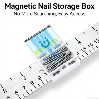 Professional Balance Ruler with Built-In Bubble Level – Picture Hanging Tool