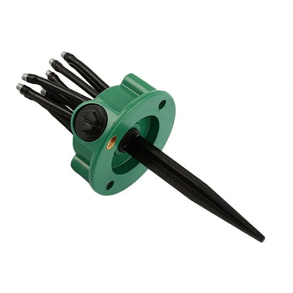Kalsten | 12-in-1 Garden Irrigation System – Adjustable Sprinkler with 360-Degree Irrigation
