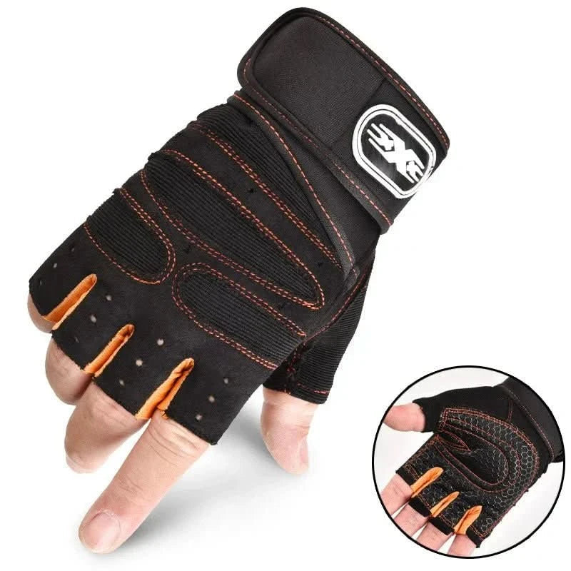 Kalsten | Shock-resistant training gloves with wrist support | For weight training, fitness & cycling