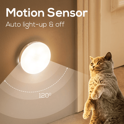 Amber Automatic Motion Sensor Light-4Sets