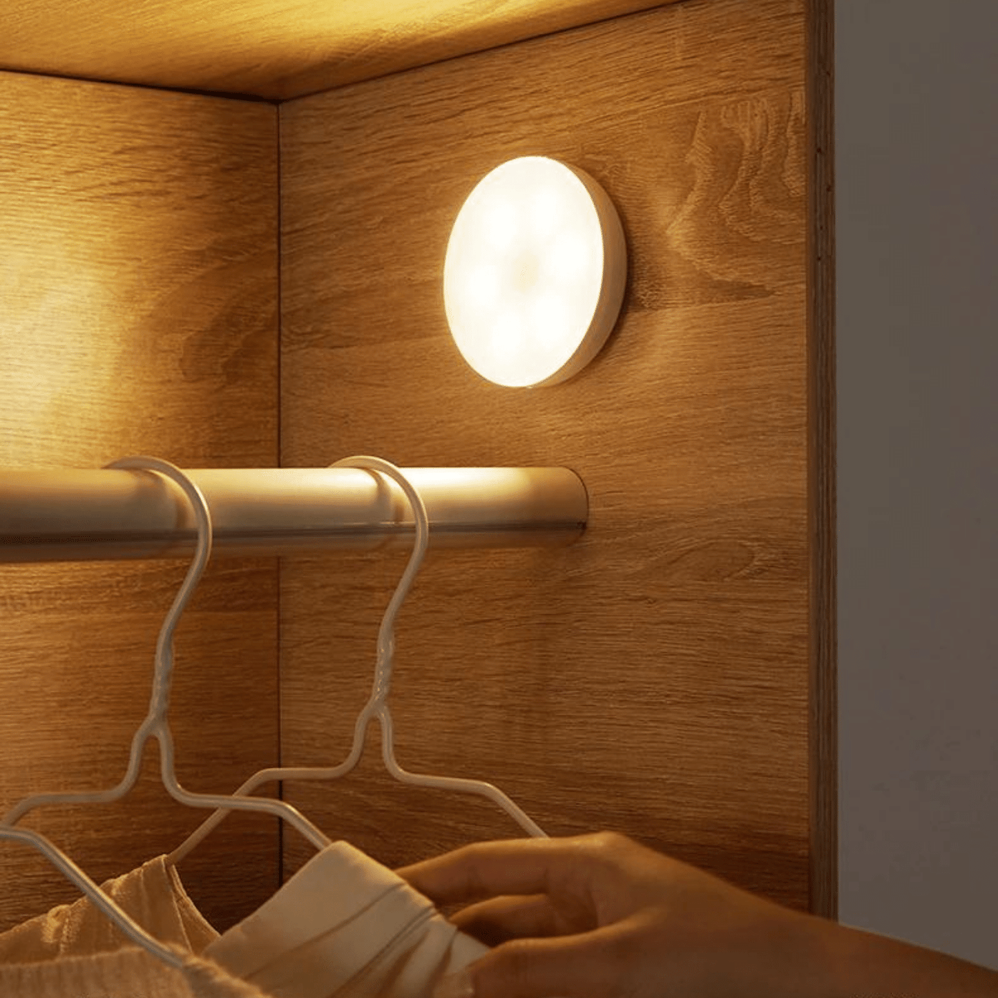 Amber Automatic Motion Sensor Light-4Sets