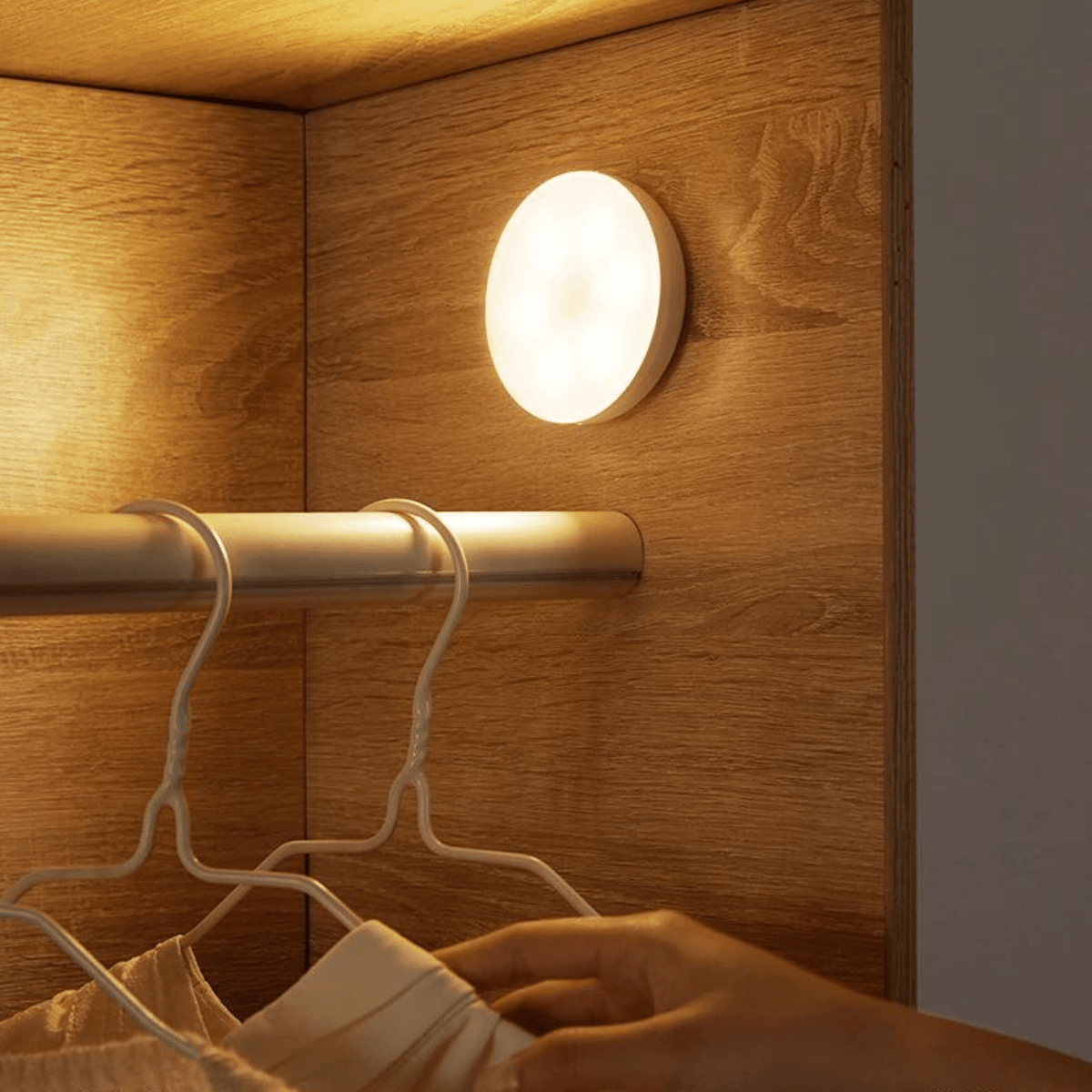 Amber Automatic Motion Sensor Light-4Sets