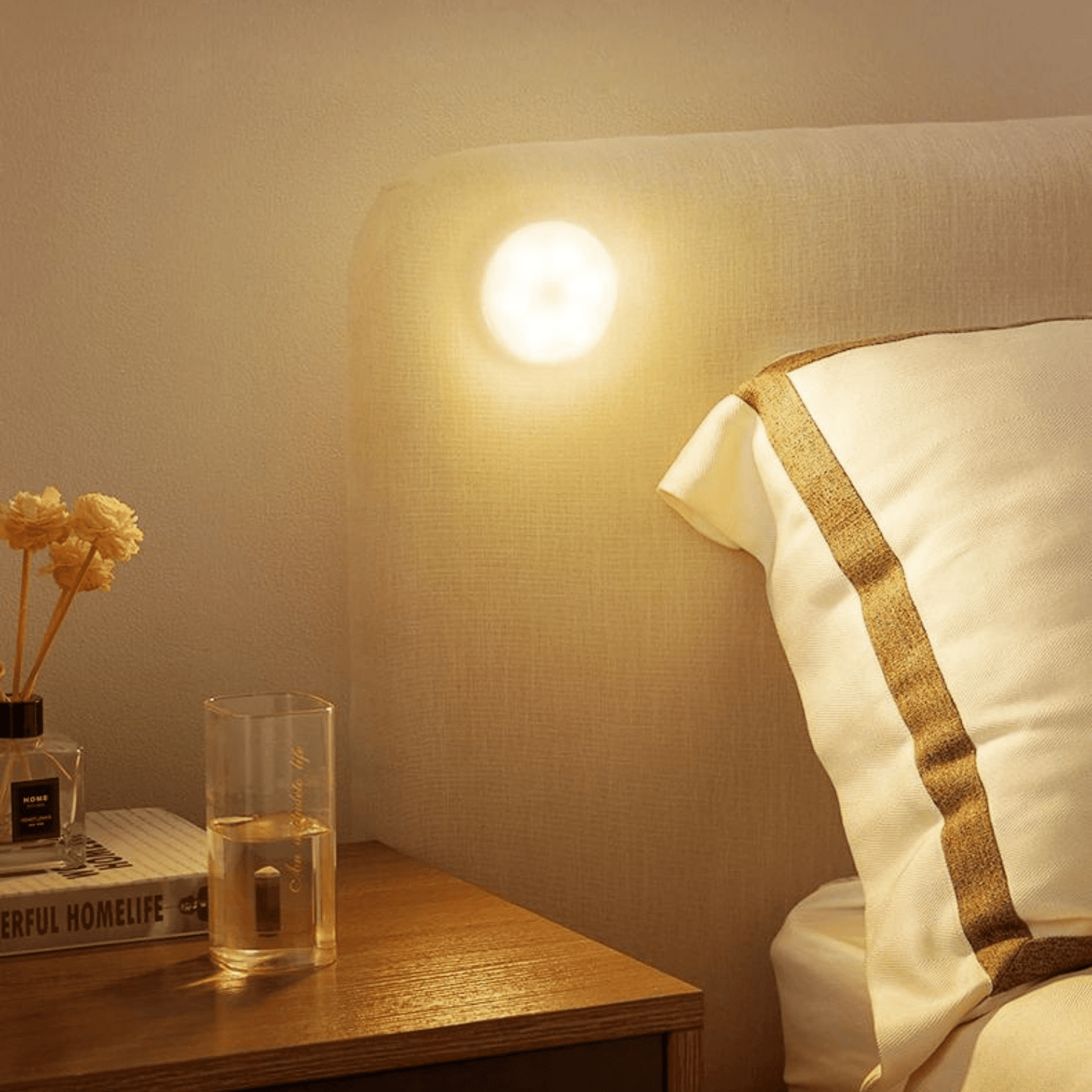 Amber Automatic Motion Sensor Light-4Sets