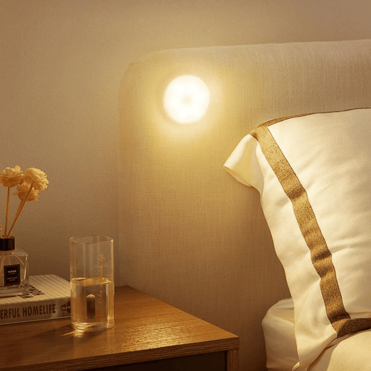 Amber Automatic Motion Sensor Light-4Sets