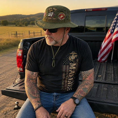 U.S. Marine Corps Devil Dogs Tribute Boonie Hat