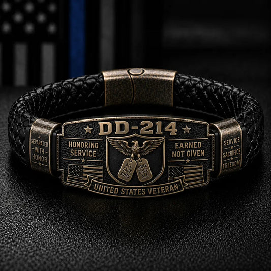DD-214 Veteran Honor Bracelet