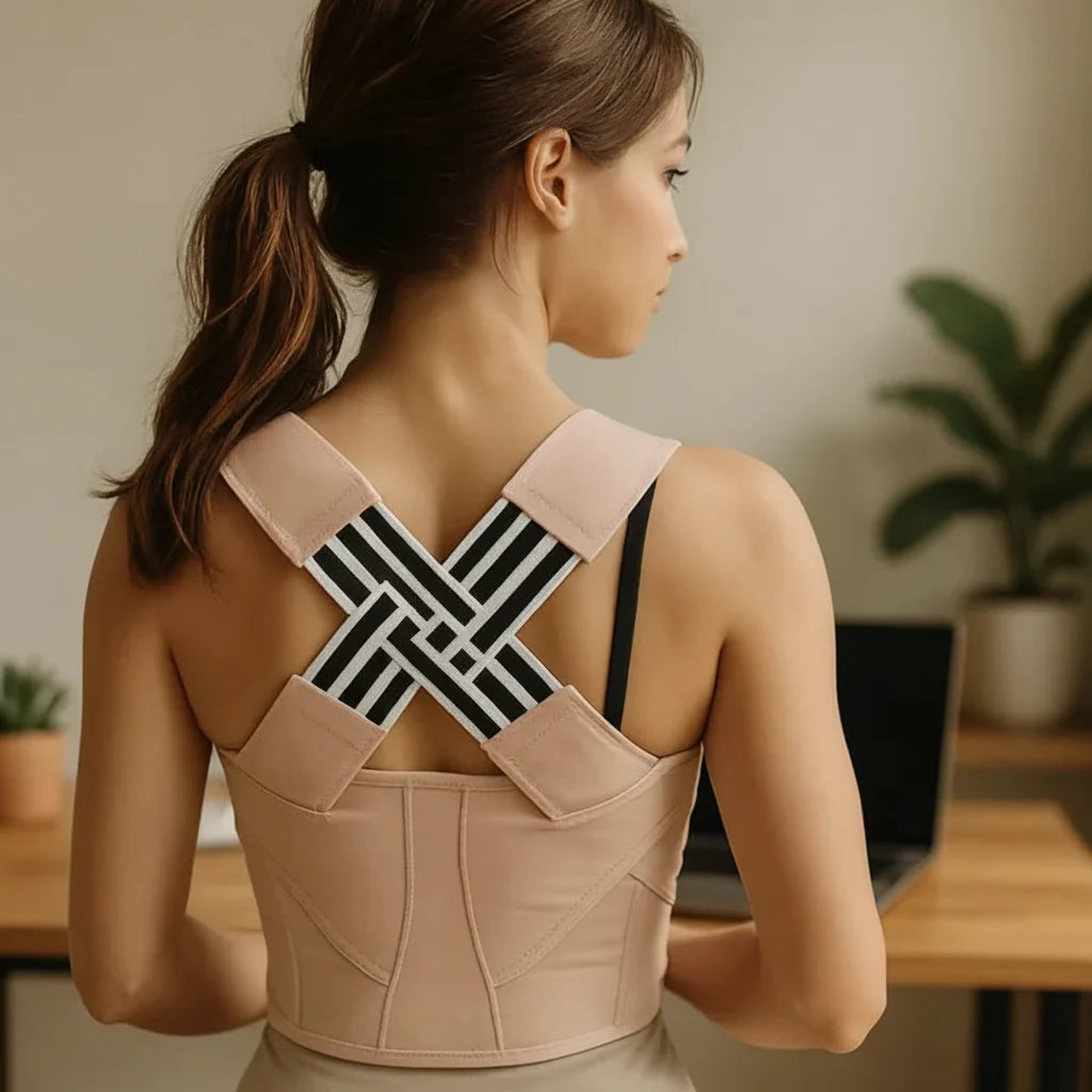 Posture Corrector Brace – Adjustable Back & Spine Support for Men & Women