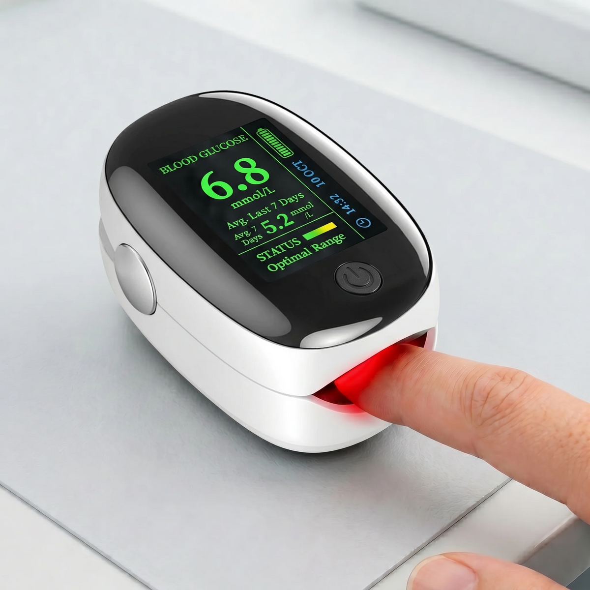 Non-Invasive Monitor – 5 Seconds / 99% Accuracy