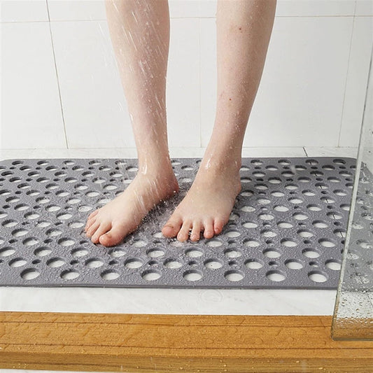 Non-slip & antibacterial shower mat